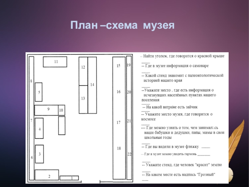 Функциональная схема музея