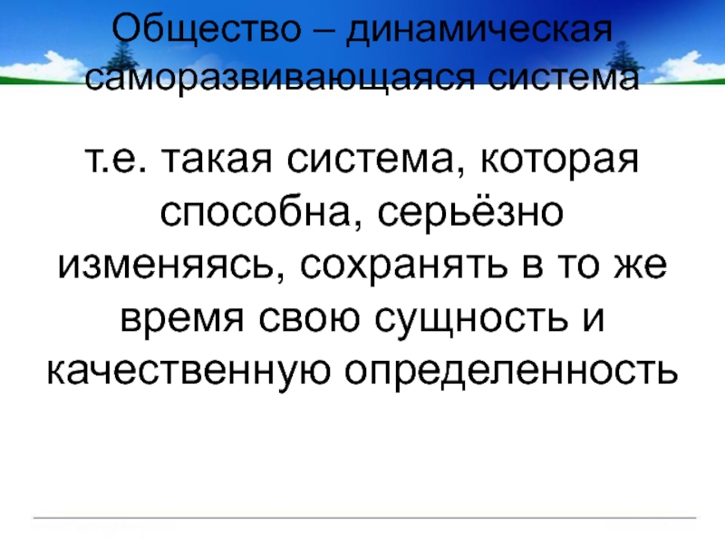 Динамичное общество. Общество как динамичная саморазвивающаяся система. Динамическая саморазвивающаяся система. Общества как саморазвивающейся системы. Общество как целостная саморазвивающаяся система.