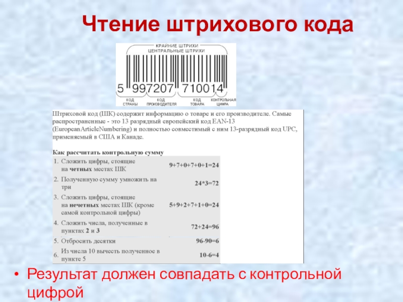 Информация о товарах технология 8 класс презентация