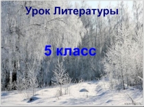 Презентация к уроку литературы для обучающихся с ОВЗ (задержка психического развития) по теме: Образ зимы. А.С. Пушкин. Вот север, тучи нагоняя…. И.С.Никитин. Зимняя ночь в деревне. И.З.Суриков. Зима