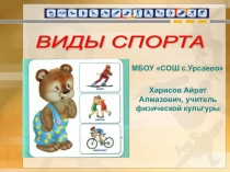 Презентация по физической культуре на тему  Виды спорта