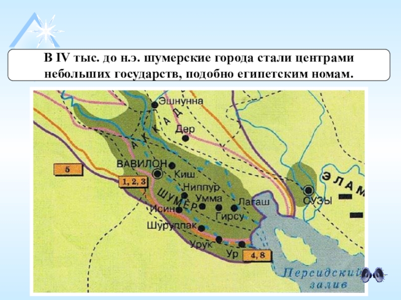 Шумерские города государства 5 класс история картинки