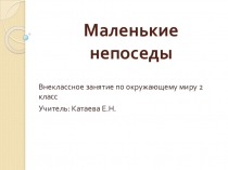 Презентация по окружающему миру на тему Насекомые (2 класс)