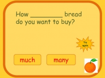 Презентация - тест, much,many