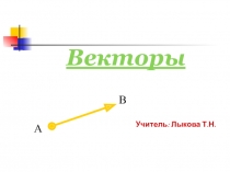 Презентация по теме Векторы