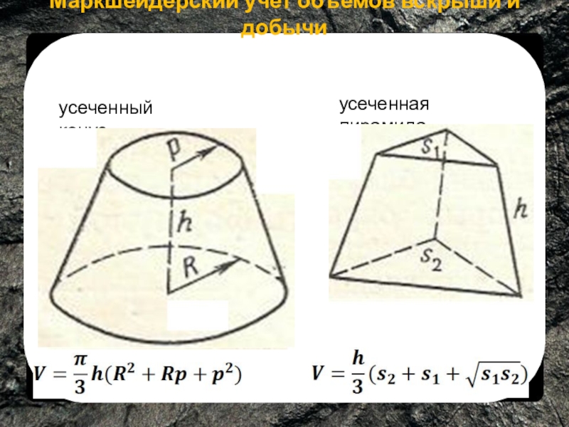 Презентация на тему конус усеченный конус