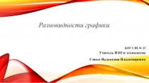 Презентация по ИЗО на тему: Разновидности графики