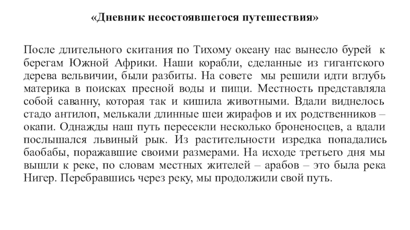 После длительного. Дневник несостоявшегося путешествия. Дневник несостоявшегося путешествия по Африке. Сочинение несостоявшегося путешественника. Дневник несостоявшегося путешествия по Африке 7 класс.