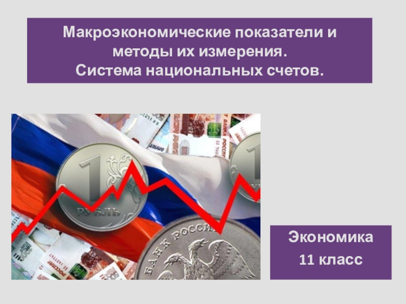 Презентация Презентация по экономике по теме: Измерители экономической деятельности
