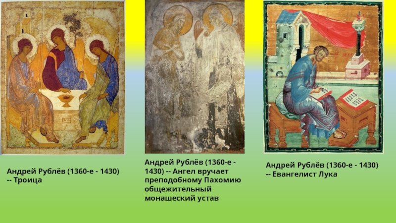 Икона андрея рублева в москве. Рублёв Андрей 1360-1430. Андрей Рублев Андрей Рублев (1360-1430 гг) икона. Троица Андрей Рублев 1360-1428. Андрей Рублев. Троица. 1410-Е..