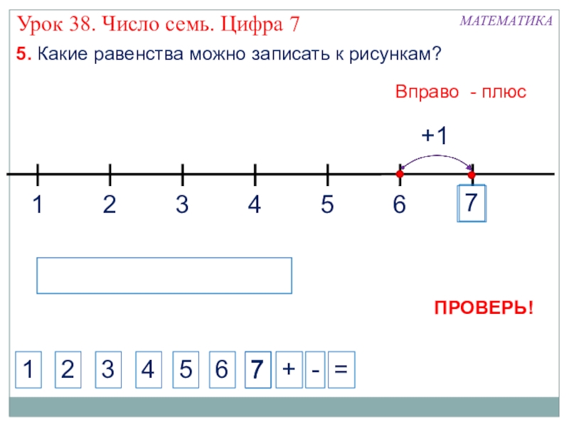 Число 7 в математике