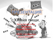 Презентация по химии на тему Химия пищи (11 класс профиль)