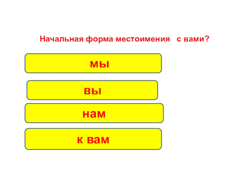 Бывшего начальная форма. Начальная форма местоимения. Личные местоимения в начальной форме. Как определить начальную форму местоимения. Определи начальную форму местоимений.