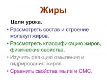 Жиры