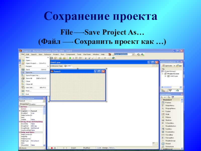 Файл project. Файл для проекта. Базовые конструкции среды DELPHI. Project file. Файл для проекта купить.