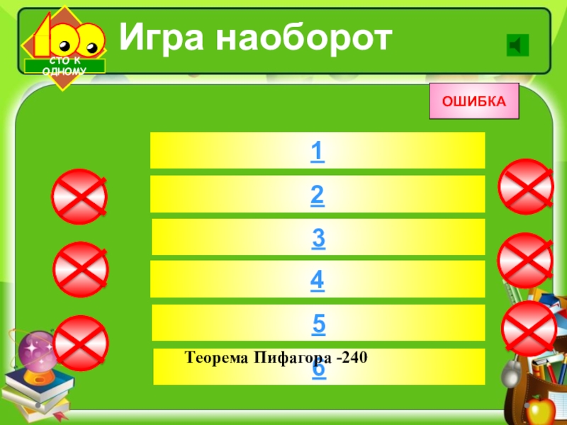 Игра наоборот