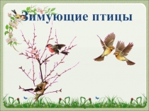 Презентация к уроку по биологии Зимующие птицы, альманах стихов и рассказов