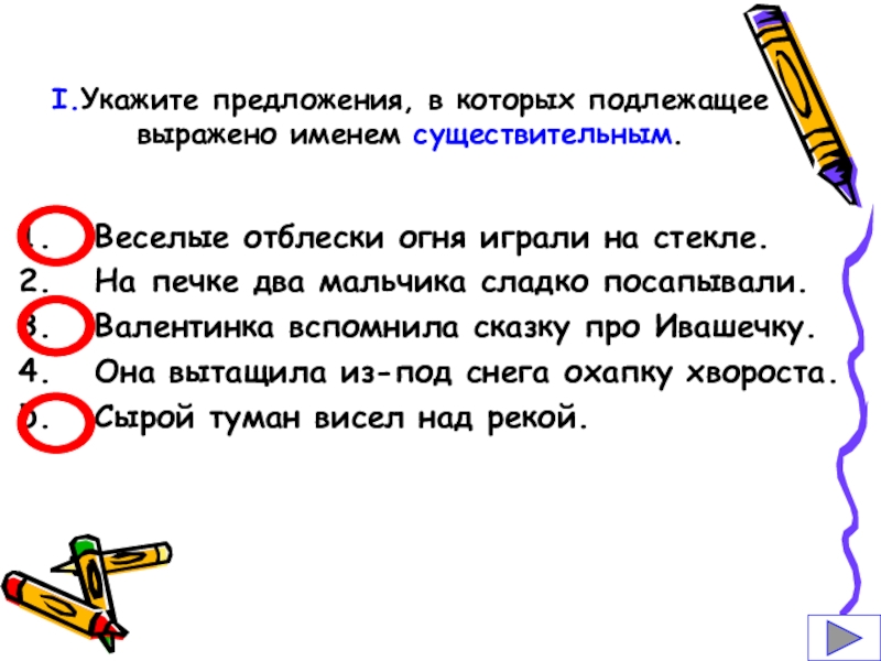 Предложения выраженные существительным. Предложение в котором подлежащее выражено существительным. Предложение в котором подлежащее выражено именем существительным. Предложение котором подлежащие выражены именем существительными. Предложения в которых подлежащее выражено именем существительное.