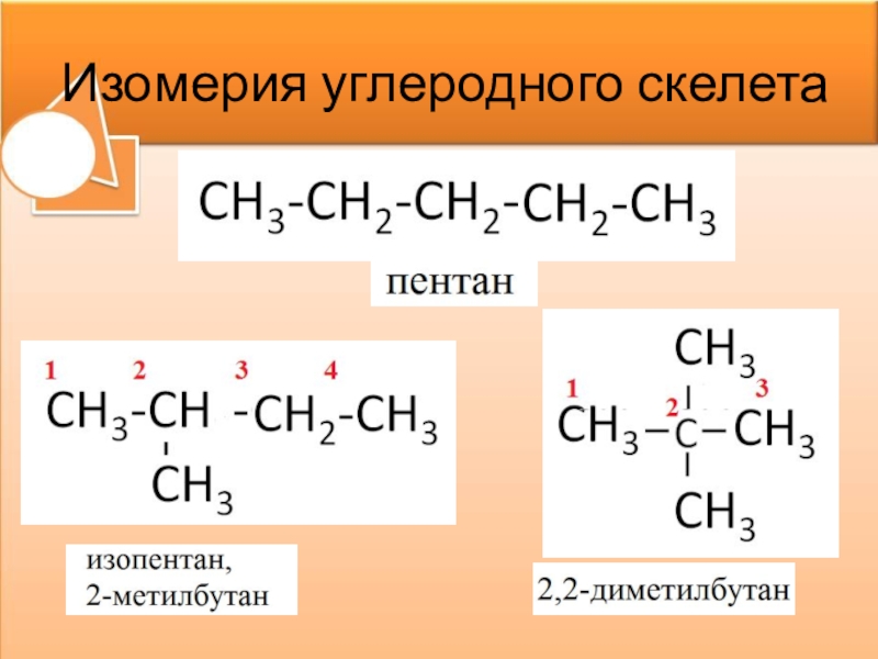 Определите количество веществ изображенных нижеприведенными схемами углеродного скелета