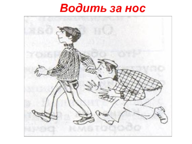 Составь предложение водить за нос. Водить за нос. Водить за нос рисунок. Водить за нос Мем. Водить за язык.