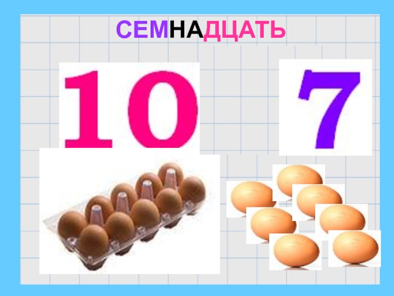 Презентация числа первого десятка