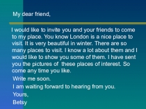 Презентация по английскому языку на тему Достопримечательности Лондона