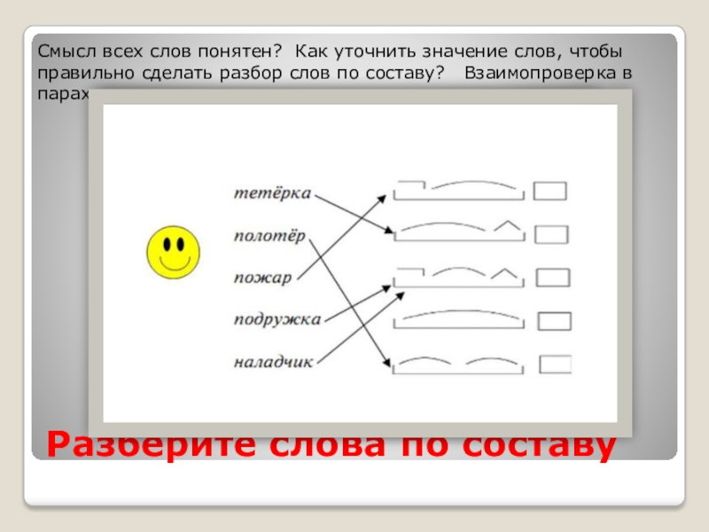 Чертеж разбор по составу