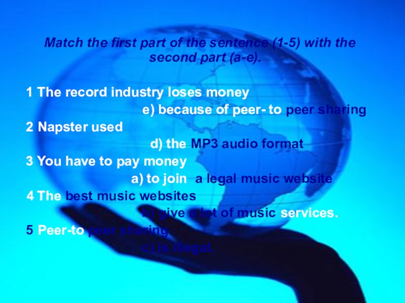 Реферат: Mp3 And The Music Industry Essay Research