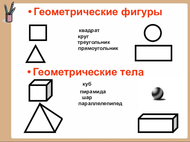 Объемные фигуры 3 класс. Геометрические тела треугольник. Объемные фигуры задания 1 класс. Круг треугольник квадрат объемные фигуры. Фигурки квадрат тело.