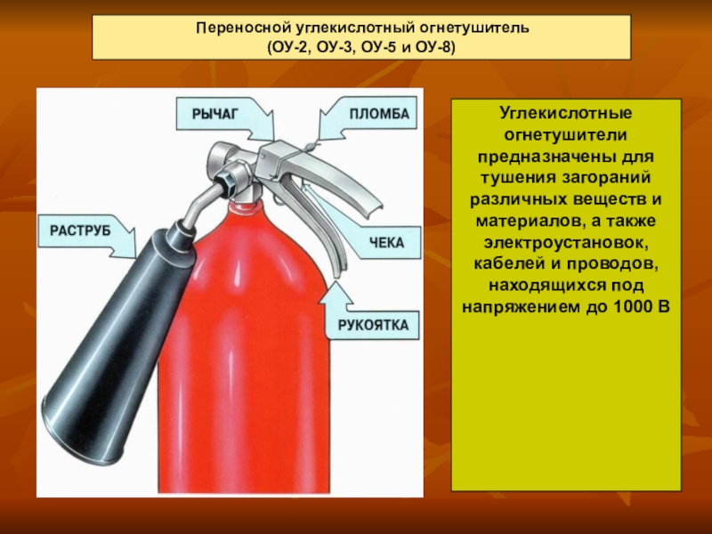 Реферат: Первичные средства пожаротушения