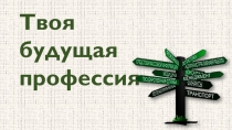 Презентация к классному часу Твоя будущая профессия