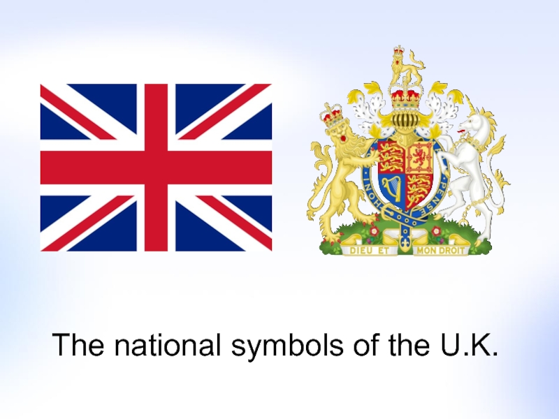 National symbols of the uk