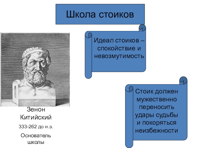 Стоики философия презентация