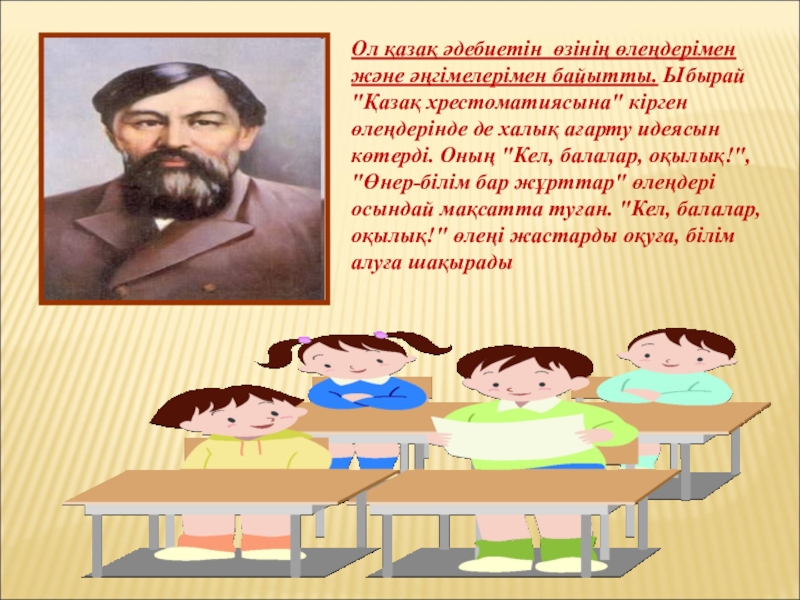 Философия образования ибрая алтынсарина модель білімді адам презентация