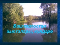 Презентация Башҡортостан йылғалары, күлдәре