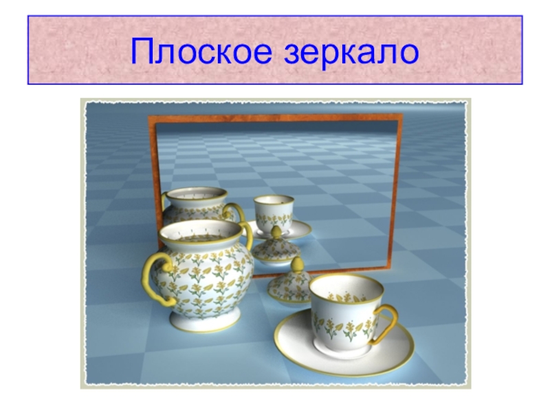 Отражение света плоское зеркало 8 класс презентация