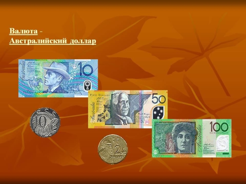Австралийская валюта. Денежная единица Австралии. Валюта Австралии презентация. Австралийский доллар. Презентация на тему деньги Австралии.