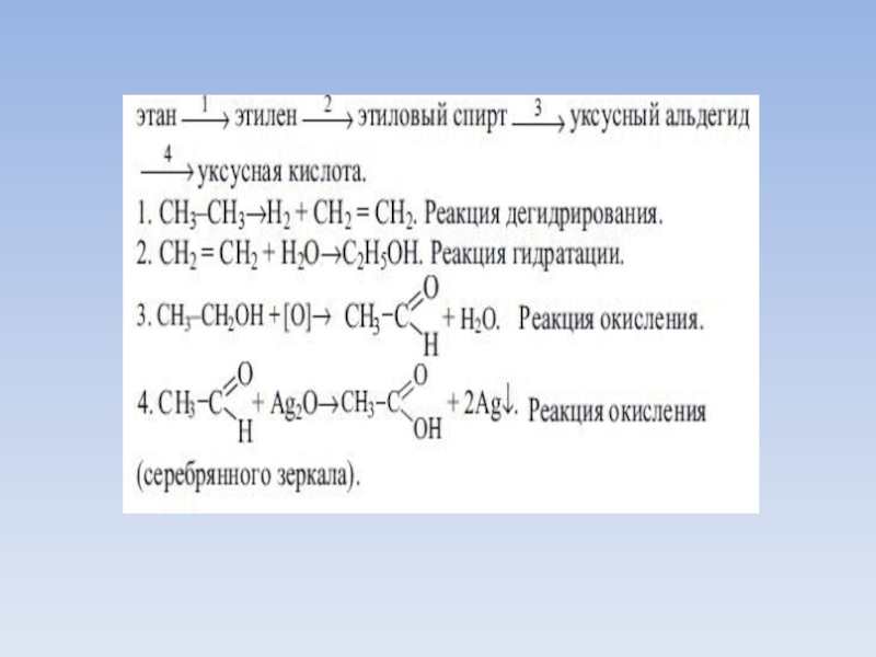 Уксусная кислота реагирует с этаналь. Получение этилена из этана. Получение ацетальдегида из этана.