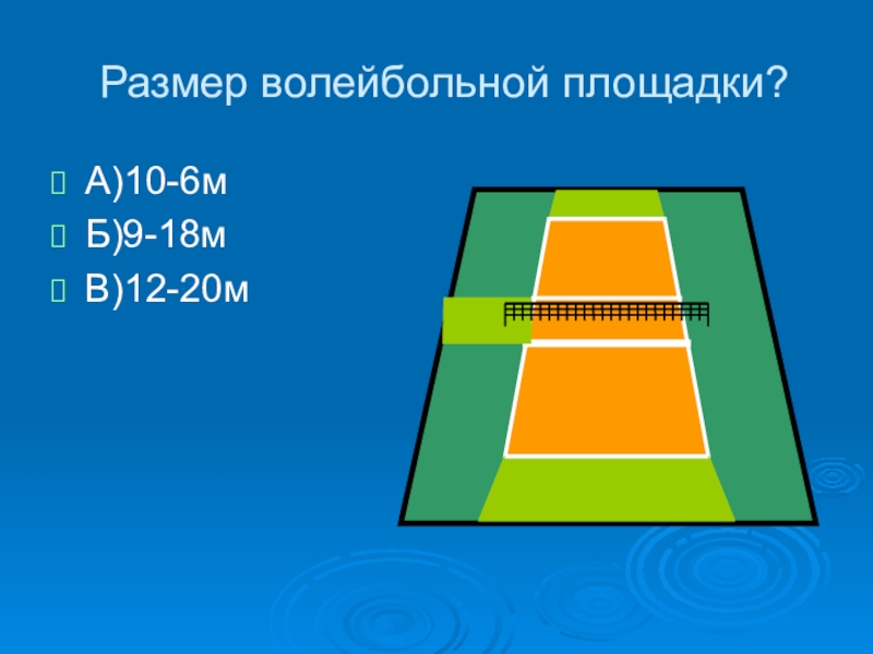 Размер волейбольной. Волейбольная площадка 18х9. Размер площадки волейбольной площадки. Размер поля для волейбола. Масштаб волейбольной площадки.
