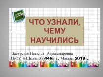 Презентация к уроку математики по теме  Что узнали, чему научились. Закрепление знаний о сложении и вычитании в пределах 10.