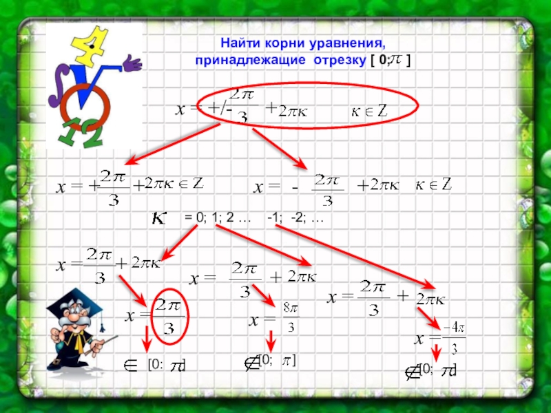 Найти корни на отрезке. Найдите корни уравнения на отрезке. Найти корни уравнения на отрезке. Найдите корни уравнения принадлежащие отрезку 0 2п. Нахождение корней на отрезке.