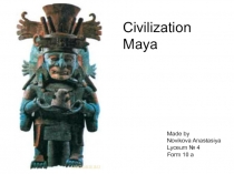 Презентация по английскому языку на тему Майа