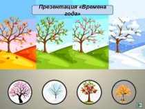 Обучающая презентация Времена года