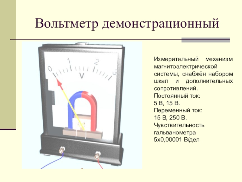 Презентация на тему электроизмерительные приборы