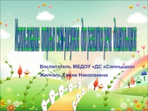 Презентация Использование опорных схем - рисунков для развития речи дошкольников