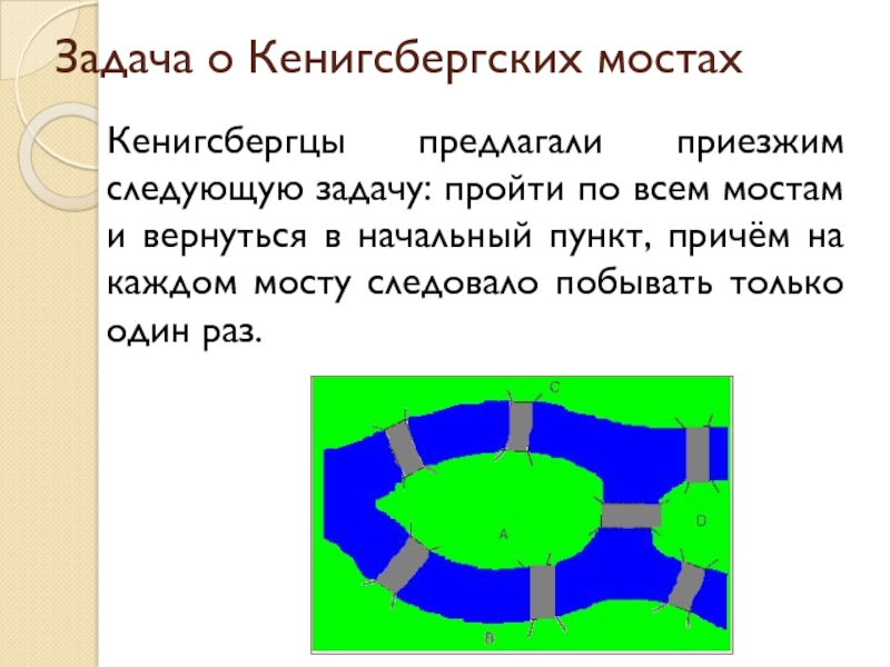 Задача о кенигсбергских мостах графы. Задача о кенигсбергских Мостах. Задача о Кёнигсбергских Мостах графы. Задача о семи Кёнигсбергских Мостах.