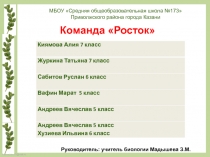 Презентация Мы и мир растений