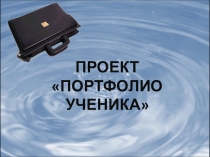 Проект Портфолио ученика