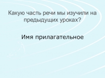 Презентация по русскому языку на тему Части речи