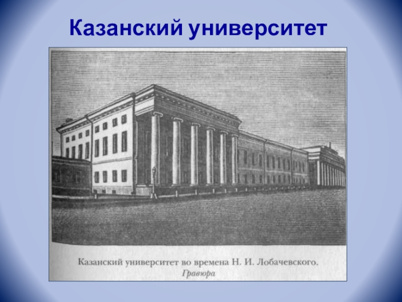 Университет лобачевского презентация